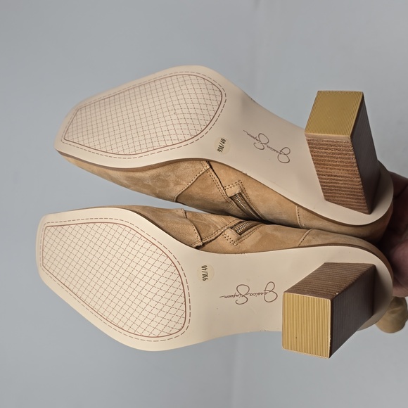 Jessica Simpson Arrla Slouchy Booties Camel Color Size 9 - Picture 5 of 6